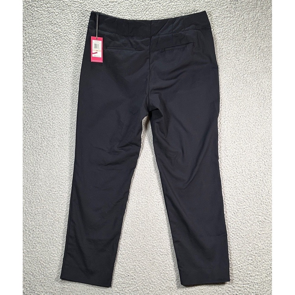 NWT Vince Camuto Dress Pants Women's 12 Navy Ankle Trousers Career Workwear - Picture 3 of 11